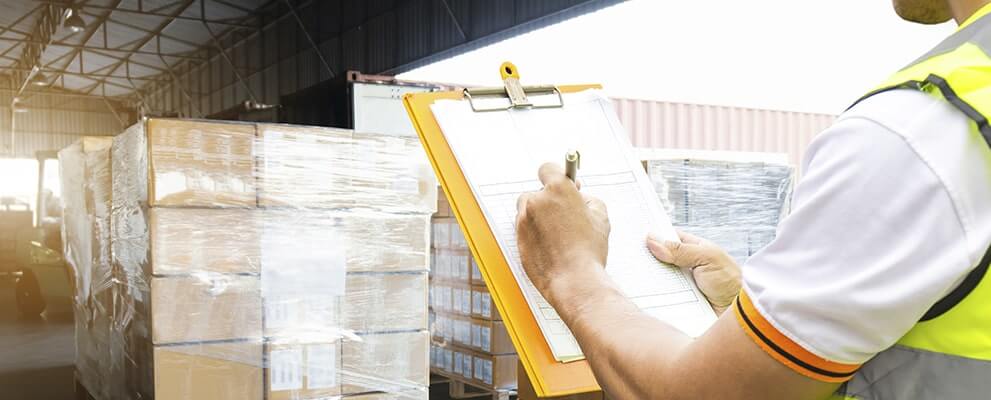 Inspeção e verificação técnica de Recebimento de Materiais